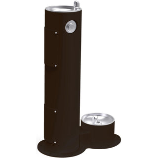 Zurn Elkay Stainless Steel Drinking Fountain, 14" x 26" - Black