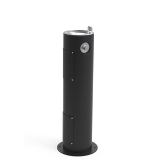 Zurn Elkay Stainless Steel Drinking Fountain, 14" x 14" - Black