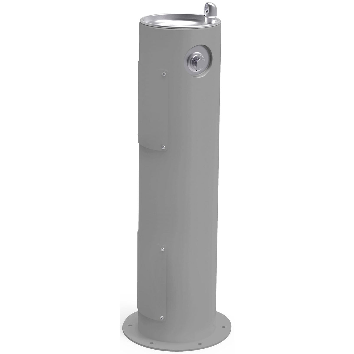 Zurn Elkay Stainless Steel Drinking Fountain, 14" x 14" - Gray