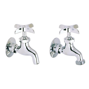 Zurn Elkay LK69C Brass Faucet Pair - Default Title