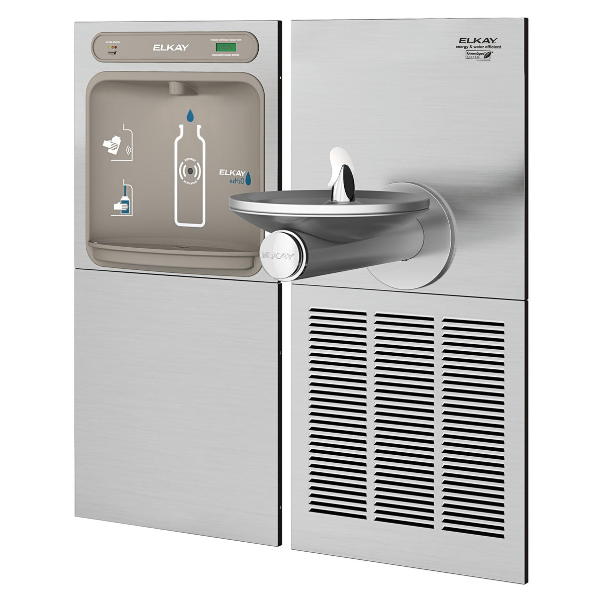 Zurn Elkay LZWS Stainless Steel Filling Station, 3,000 gal., 115V - photo 3