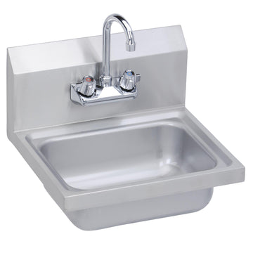 Zurn Elkay SEHS-17X Stainless Steel Hand Sink, 15" x 17" - Default Title