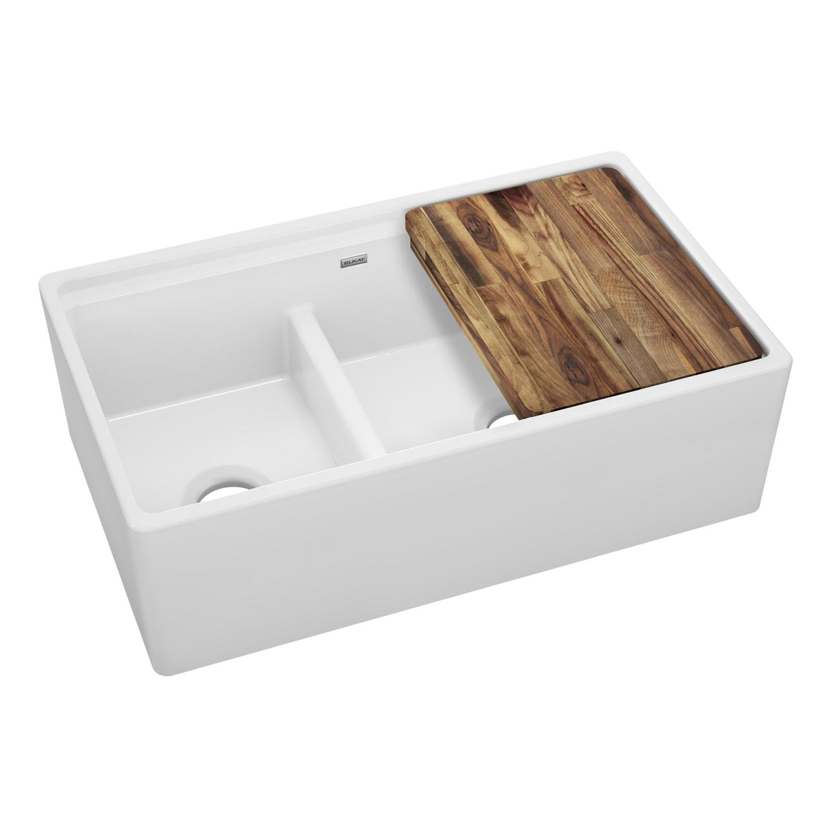 Zurn Elkay SWUF3320WH Fireclay Sink Kit, 19 15/16" x 33", White - Default Title