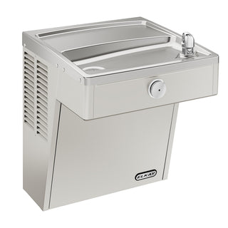 Zurn Elkay VRC8S Stainless Steel Drinking Fountain, 18 1/2" x 18", 115V - Default Title