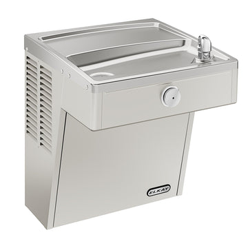 Zurn Elkay VRC8S Stainless Steel Drinking Fountain, 18 1/2" x 18", 115V - Default Title