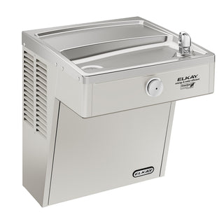 Zurn Elkay Stainless Steel Drinking Fountain, 18 5/8" Wide, 115V - 18 1/16"