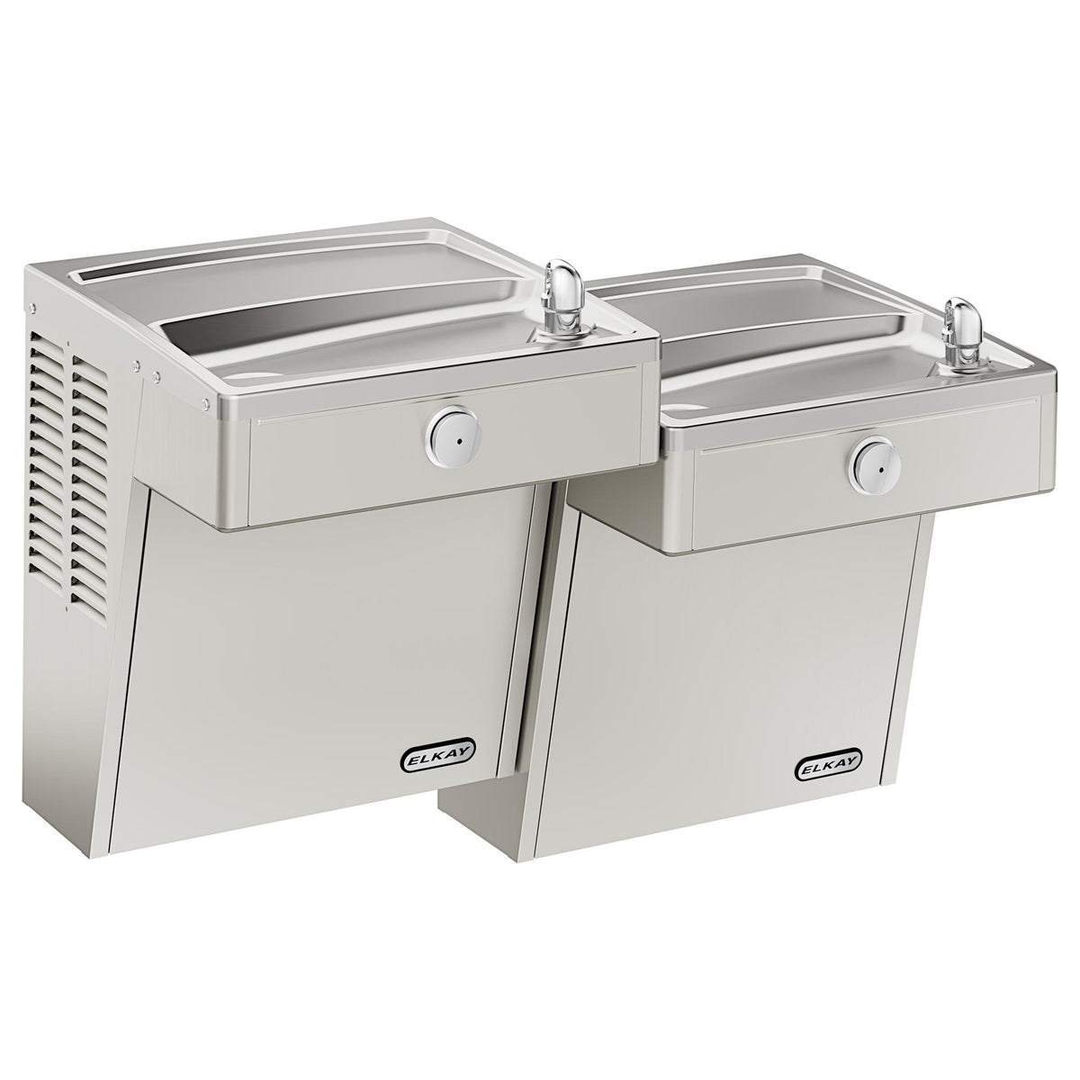 Zurn Elkay VRCTLFRDDSC Stainless Steel Drinking Fountain, 18 5/8" x 36 5/16", 115V - Default Title