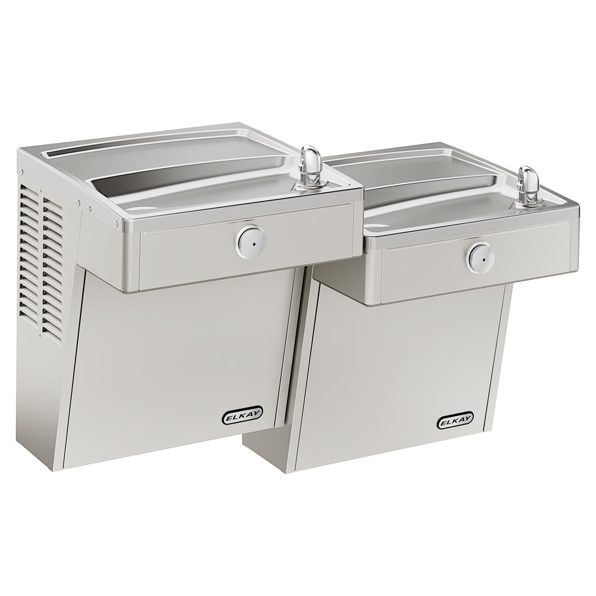 Zurn Elkay VRCTL8SC Stainless Steel Drinking Fountain, 18 5/8" x 36 5/16", 115V - Default Title