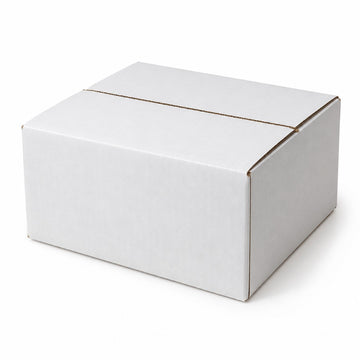 Lavex RSC Shipping Box, 8 3/4" x 11 1/4", White, 25/Case