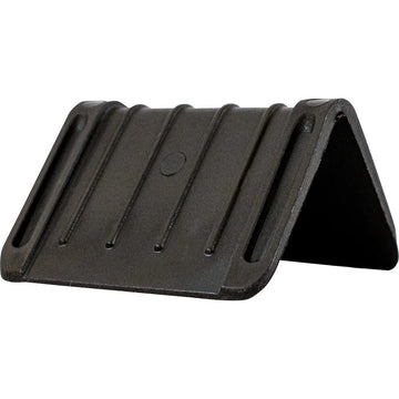 Encore Packaging EP-5640 Poly Edge Protector, 1 5/8" x 2 1/4", Black, 1,000/Case - Default Title