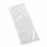 Lavex Polyethylene Bag, 4" Wide, Clear, 1,000/Case