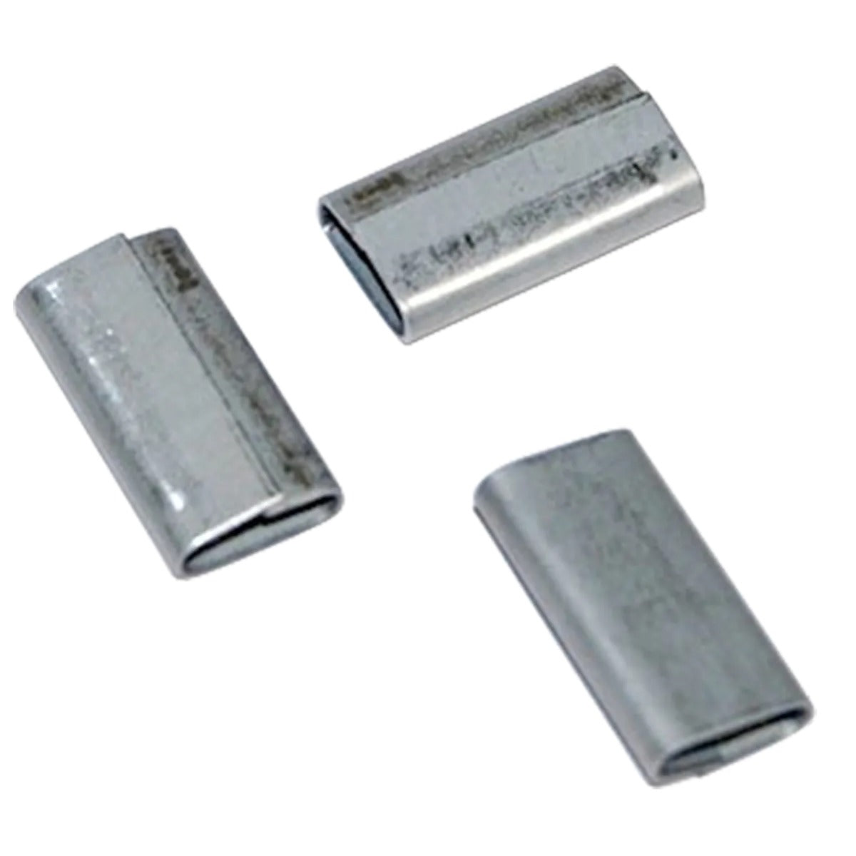Encore Packaging Steel Seal, Silver, 2,500/Case - 3/8"