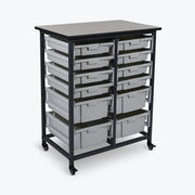 Luxor MBS-DR-8S4L-CL Storage Unit, 30 3/4" Wide - Default Title