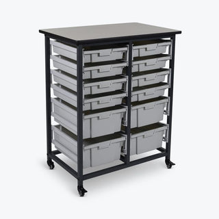 Luxor MBS-DR-8S4L-CL Storage Unit, 30 3/4" Wide - Default Title