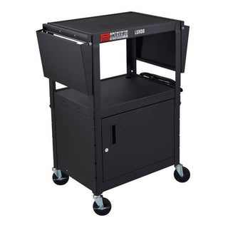 Luxor AVJ42CDL Steel Cart, 18" x 24 - 46", 125V - Default Title