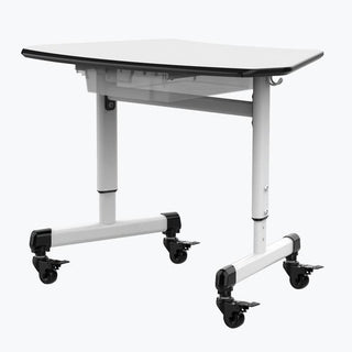 Luxor MBS-DESK Desk, 29" Wide, White - Default Title