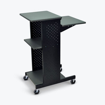 Luxor PS4000 Mobile Presentation Stand, 30" x 18", Black - Default Title