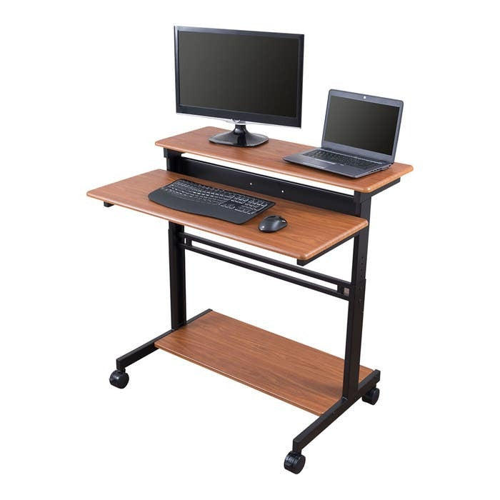 Luxor STANDUP-31.5-B Stand Workstation, 28 7/8" x 31 1/2", Black - Default Title