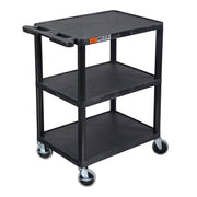 Luxor Utility Cart, 18" x 24" - Black