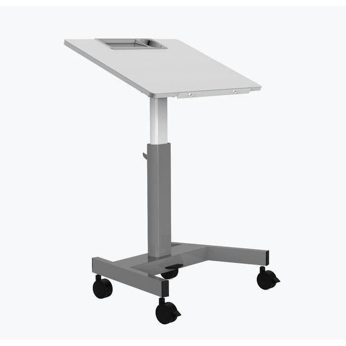 Luxor STUDENT-P-TILT Standing Desk, 27 1/2" Wide, Gray - Default Title