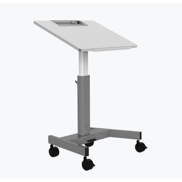 Luxor STUDENT-P-TILT Standing Desk, 27 1/2" Wide, Gray - Default Title