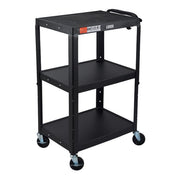 Luxor UCMT1 Steel Utility Cart, 18" x 24", 120V - Blue