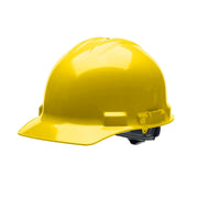 Cordova Safety Products Polyethylene Hard Hat, One Size Fits Most - Yellow