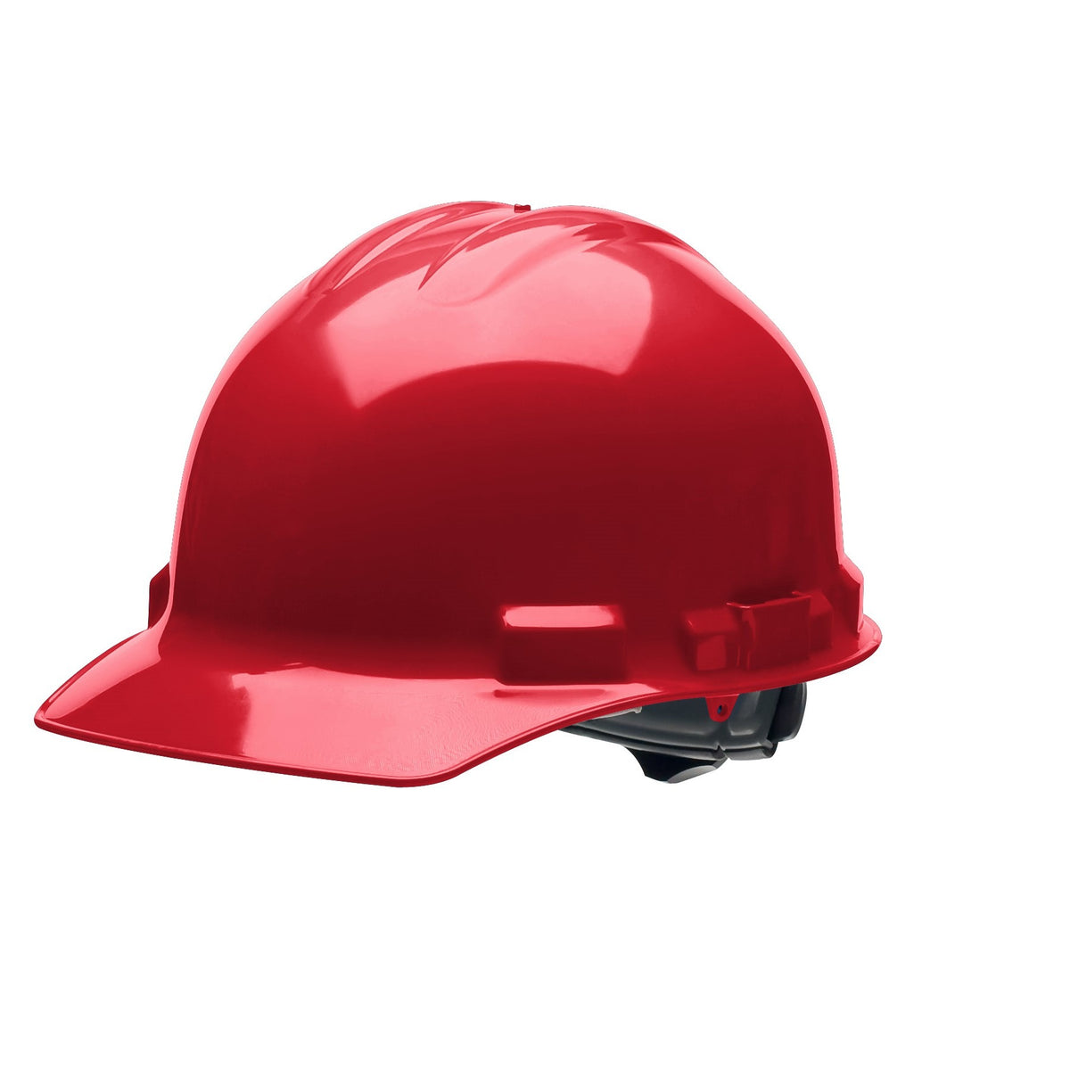 Cordova Safety Products Polyethylene Hard Hat, One Size Fits Most - Red