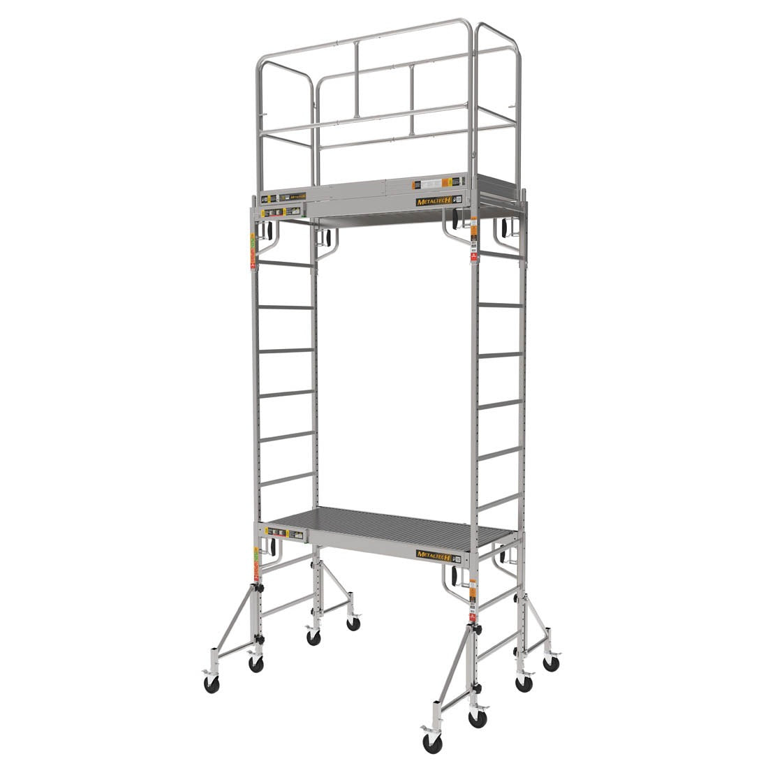 Metaltech-Omega inc. I-CAISC Metaltech Alu Series Aluminum Scaffolding I-CAISC, 30 13/16" x 73 15/16", Silver - photo 4