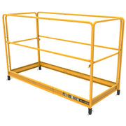 Metaltech-Omega inc. I-CISGRJP Metaltech Jobsite Steel Guardrail System, 29 1/8" x 69 5/8", Yellow - photo 2