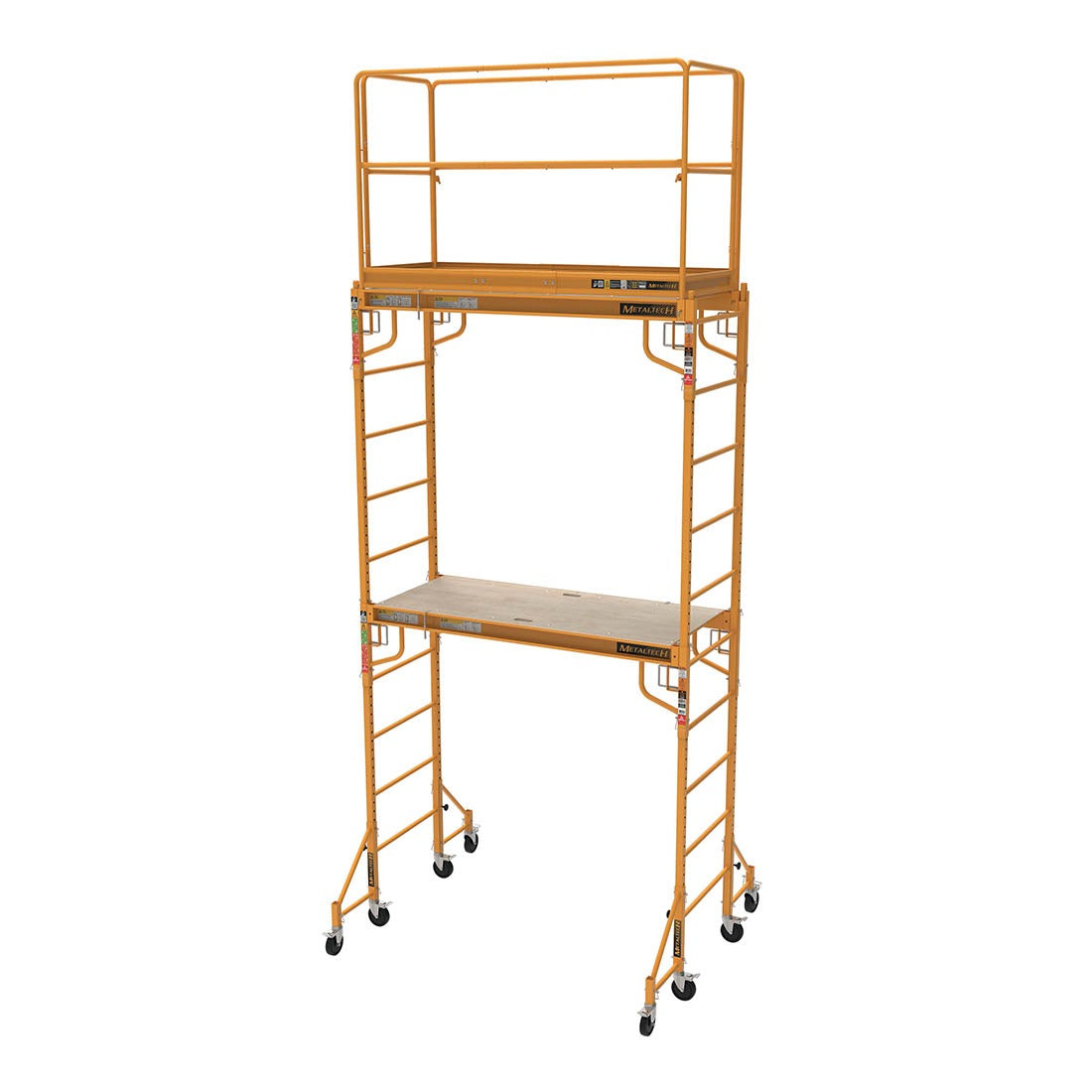 Metaltech-Omega inc. I-TCISC Metaltech Jobsite Tower Set, 59 5/16" x 74 3/4", Orange - Default Title