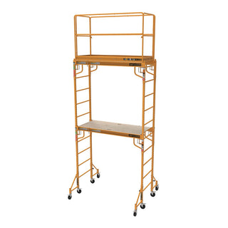 Metaltech-Omega inc. I-TCISC Metaltech Jobsite Tower Set, 59 5/16" x 74 3/4", Orange - Default Title