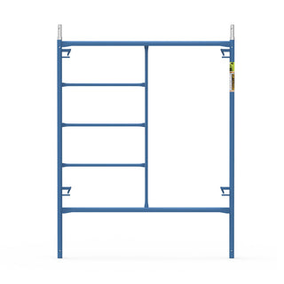 Metaltech-Omega inc. Metaltech SaferStack Steel Arch Frame, 1 11/16" x 61 11/16", Blue - 3,301 lb.
