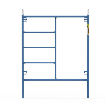 Metaltech-Omega inc. Metaltech SaferStack Steel Arch Frame, 1 11/16" x 61 11/16", Blue - 3,301 lb.