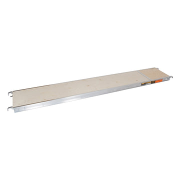 Metaltech-Omega inc. Metaltech SaferStack Platform, 19" Wide, Silver - 75 lb. / sq. ft.