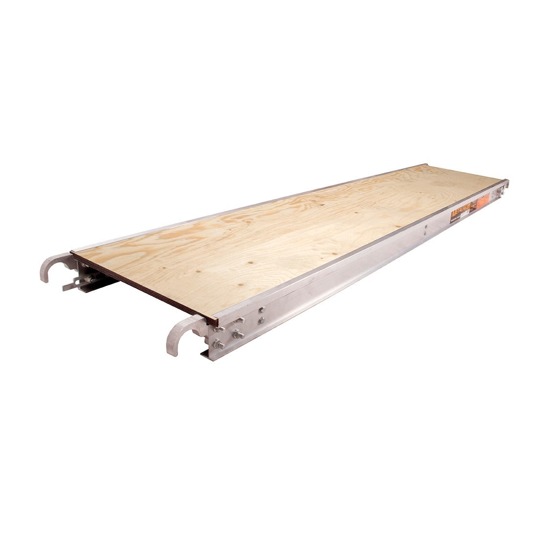Metaltech-Omega inc. Metaltech SaferStack Platform, 19" Wide, Silver - 100 lb. / sq. ft.