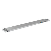 Metaltech-Omega inc. Metaltech Jobsite Aluminum Metaltech, 12" Wide, Silver - 96 - 156"