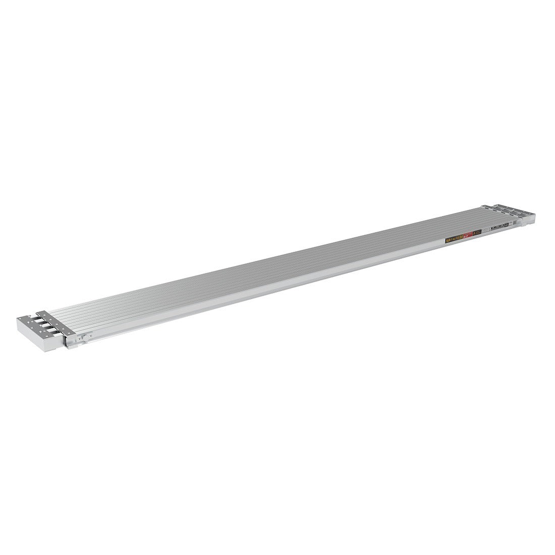 Metaltech-Omega inc. Metaltech Jobsite Aluminum Metaltech, 12" Wide, Silver - 120 - 204"
