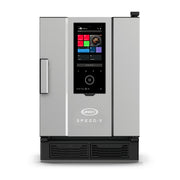 Unox XAPA-0523 SPEED-X Stainless Steel Combi Oven, 10 Pans, 208-240V - Left-Side
