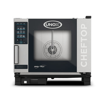 Unox XAVC CHEFTOP MIND.Maps Stainless Steel Combi Oven, Half Size, 208-240V 3 phase - 26 9/16"