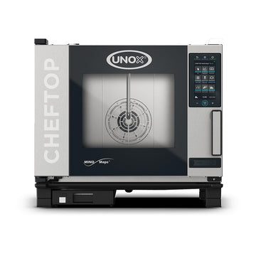 Unox XAVC CHEFTOP MIND.Maps Stainless Steel Combi Oven, Half Size, 208-240V 3 phase - 26 9/16"
