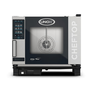 Unox XAVC CHEFTOP MIND.Maps Stainless Steel Combi Oven, Half Size, 120V - 26 9/16"