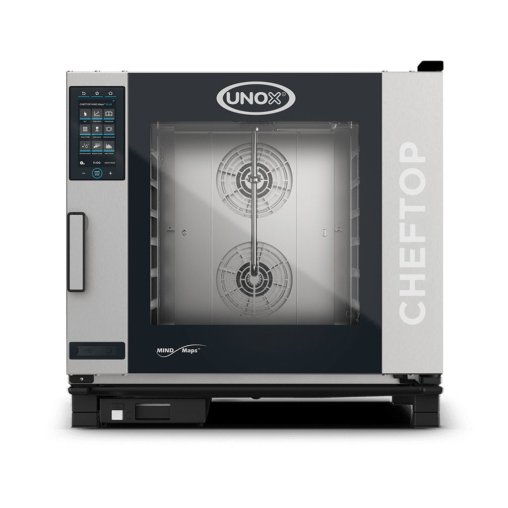 Unox XAVC-06FS CHEFTOP MIND.Maps Stainless Steel Combi Oven, Full Size - 440-480V