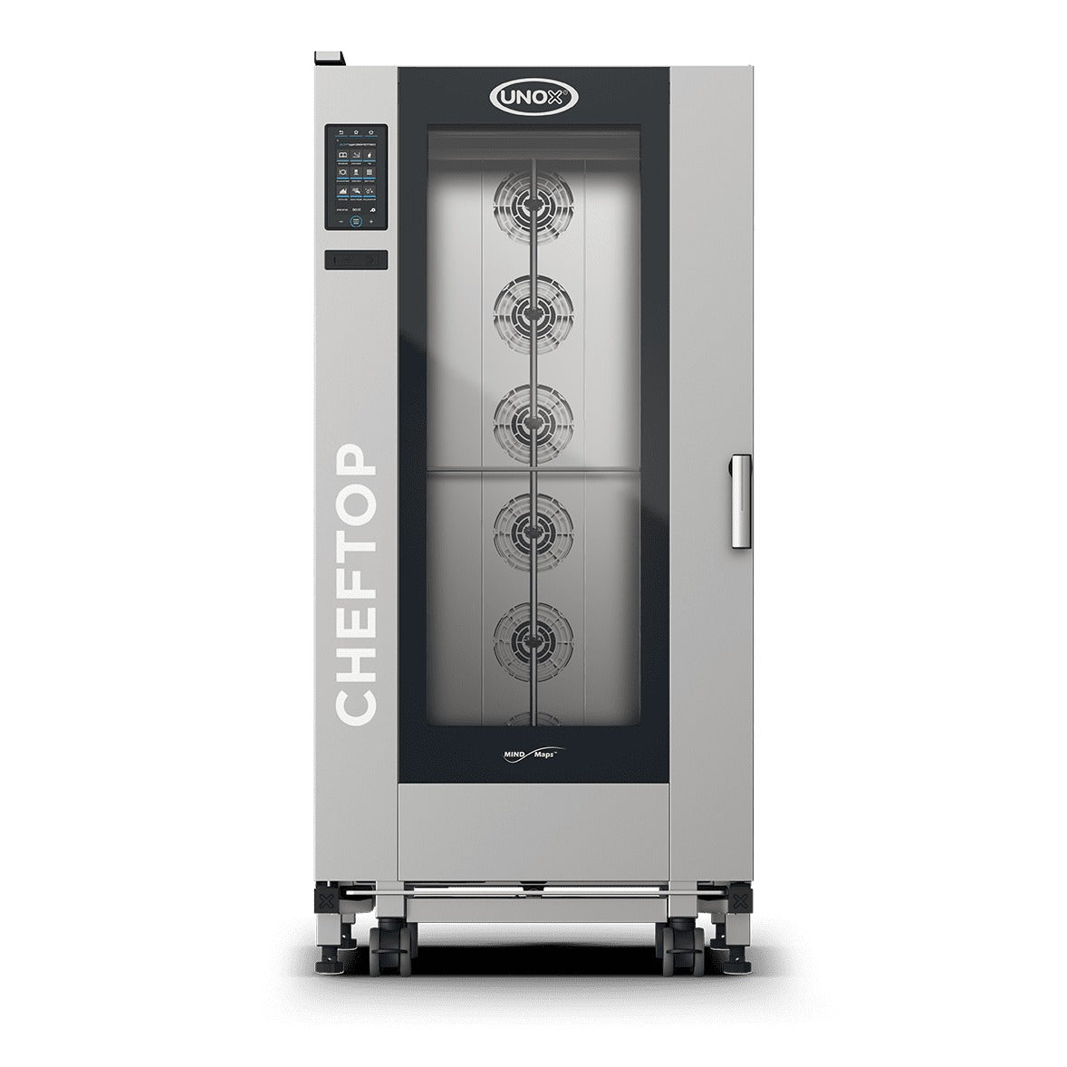 Unox XAVL-2021 CHEFTOP MIND.Maps Stainless Steel Combi Oven, Full Size - 208-240V / 53.7 - 71kW