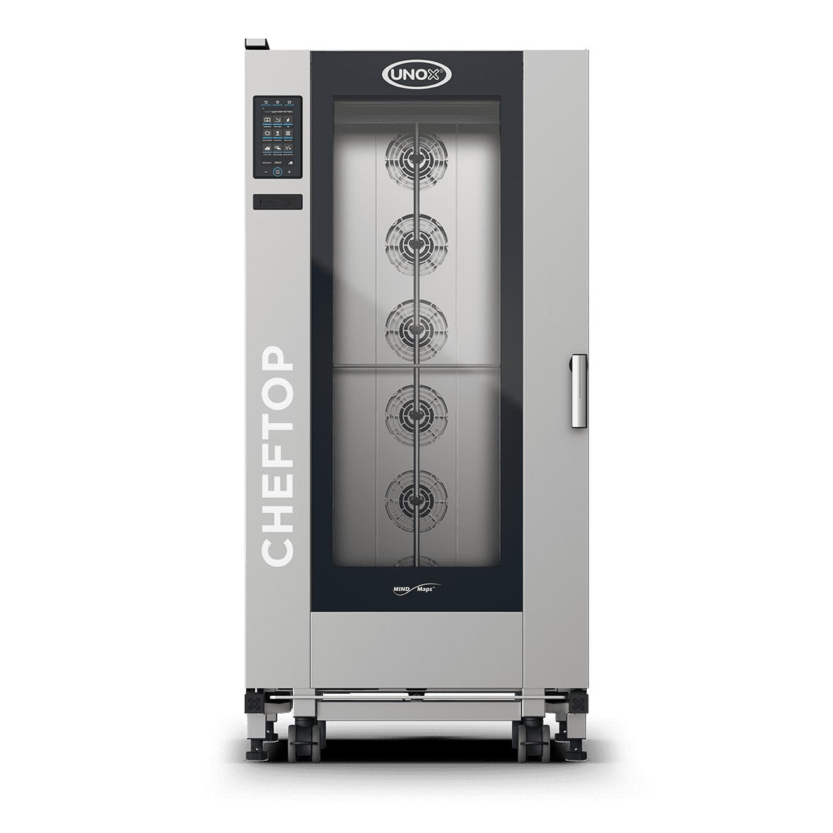 Unox XAVL-2021 CHEFTOP MIND.Maps Stainless Steel Combi Oven, Full Size - 120V / 2.6kW
