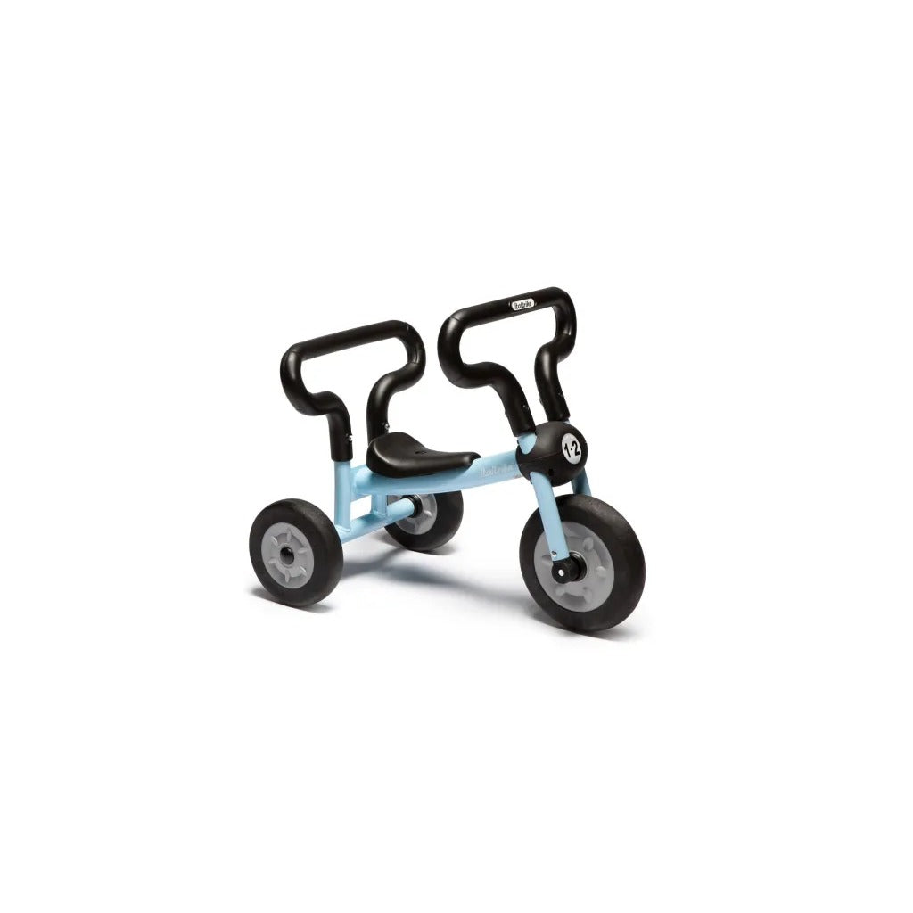 Italtrike 100-01 Pilot Steel Walker Tricycle, 18" x 22", Blue - Default Title