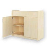 Foundations Worldwide Inc. 1671047 Wood Changing Cabinet, 45" Wide, Beige - photo 2