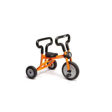 Italtrike 200-07 Pilot Steel Tricycle, 22" x 23", Orange - Default Title