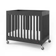Foundations Worldwide Inc. Wood Crib, Compact - Black