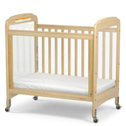 Foundations Worldwide Inc. Wood Crib, Compact, Beige - photo 4